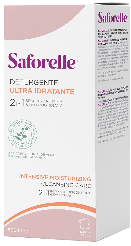 SAFORELLE DETERGENTE ULTRA IDRATANTE 500 ML - Farmacianuova.eu