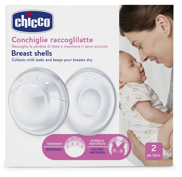 CHICCO CONCHIGLIE RACCOGLILATTE - Farmacianuova.eu