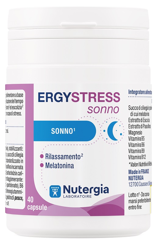 ERGYSTRESS SONNO 40 CAPSULE - Farmacianuova.eu