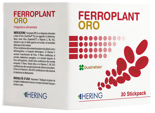 FERROPLANT ORO 30 STICKPACK - Farmacianuova.eu