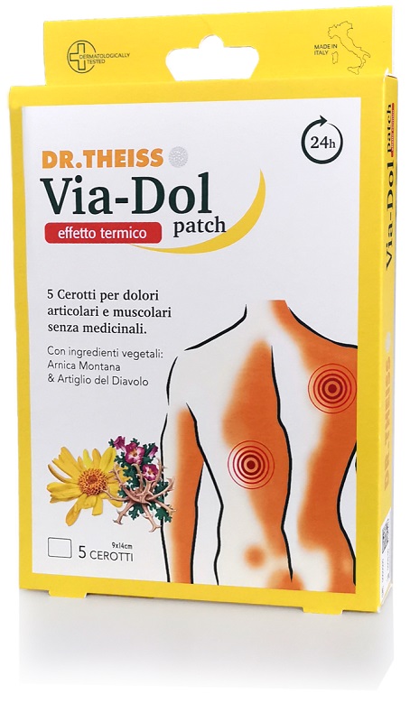 DR THEISS VIA-DOL PATCH EFFETTO TERMICO 5 PEZZI - Farmacianuova.eu