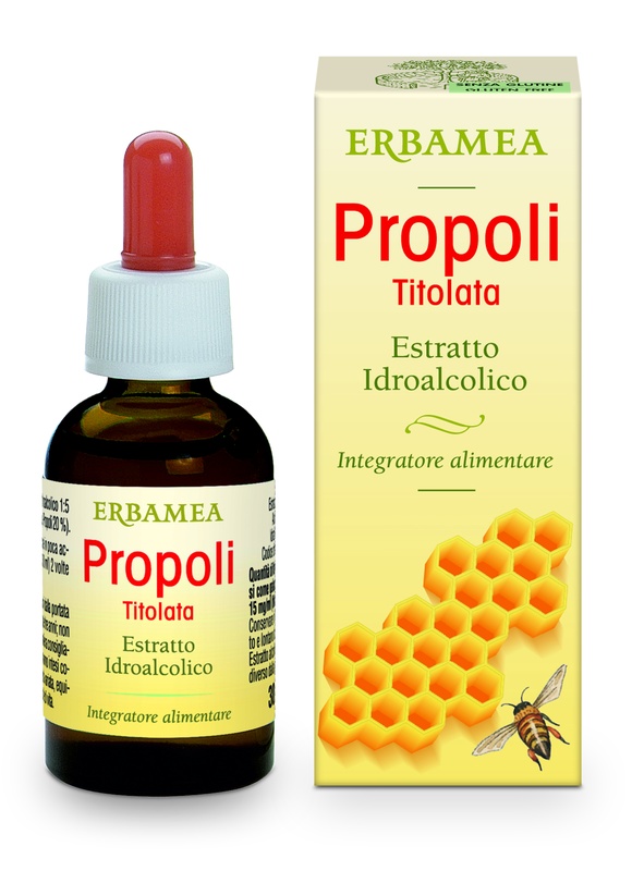 PROPOLI TITOLATA ESTRATTO IDROALCOLICO 30 ML - Farmacianuova.eu