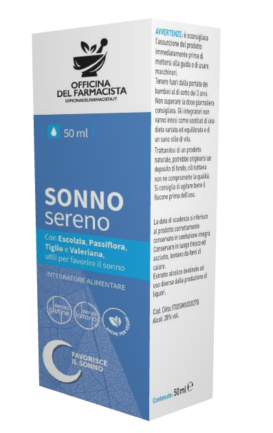 ODF SONNO SERENO GOCCE 50 ML - Farmacianuova.eu