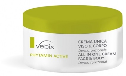 VEBIX PHYTAMIN E CREMA UNICA DERNOFUNSIONALE VISO E CORPO 300 ML - Farmacianuova.eu