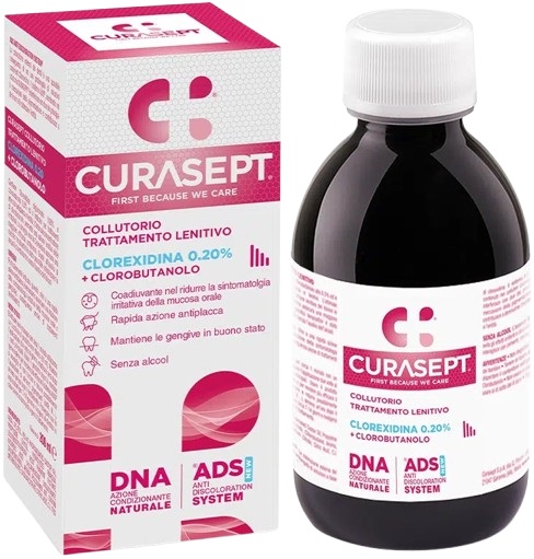 CURASEPT COLLUTORIO ADS DNA TRATTAMENTO LENITIVO 200 ML - Farmacianuova.eu