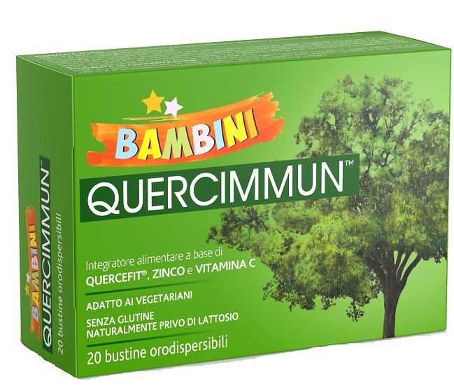 QUERCIMMUN BAMBINI 20 BUSTINE OROSOLUBILI - Farmacianuova.eu