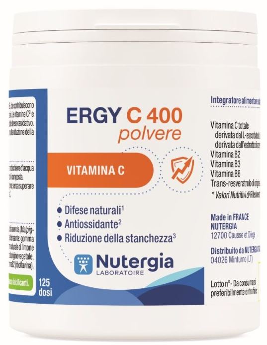 ERGY C 400 POLVERE 125 G - Farmacianuova.eu