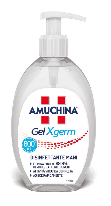 AMUCHINA GEL X-GERM DISINFETTANTE MANI 600 ML IT - Farmacianuova.eu