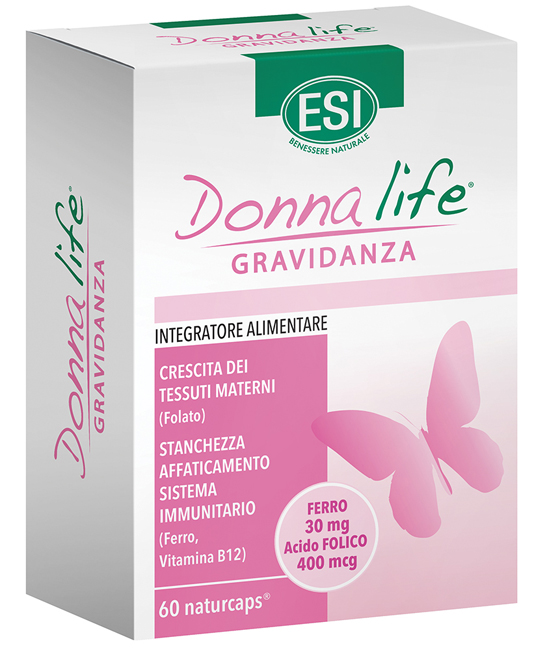 ESI DONNA LIFE GRAVIDANZA 60 NATURCAPS - Farmacianuova.eu
