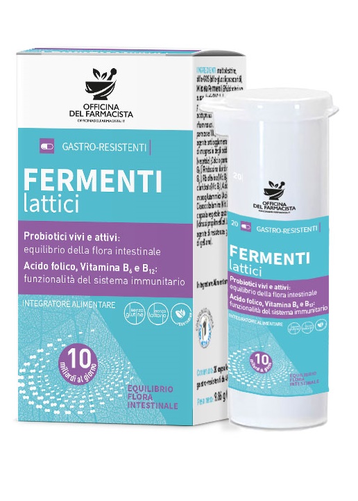ODF FERMENTI LATTICI 20 CAPSULE - Farmacianuova.eu