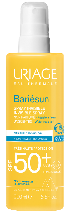 EAU THERMALE BARIESUN SPRAY INVISIBILE SENZA PROFUMO SPF 50+ 200 ML - Farmacianuova.eu