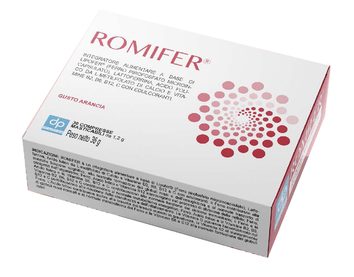 ROMIFER 30 COMPRESSE MASTICABILI - Farmacianuova.eu
