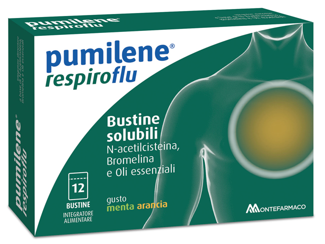 PUMILENE RESPIROFLU 12 BUSTINE - Farmacianuova.eu