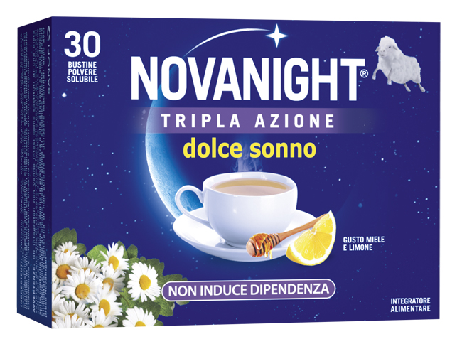 NOVANIGHT TRIPLA AZIONE DOLCE SONNO 30 BUSTINE - Farmacianuova.eu