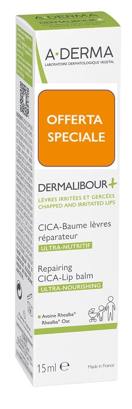 DERMALIBOUR + CICA BALSAMO LABBRA 15 ML - Farmacianuova.eu