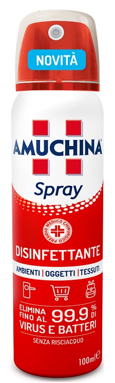 AMUCHINA SPRAY AMBIENTI OGGETTI TESSUTI 100 ML - Farmacianuova.eu
