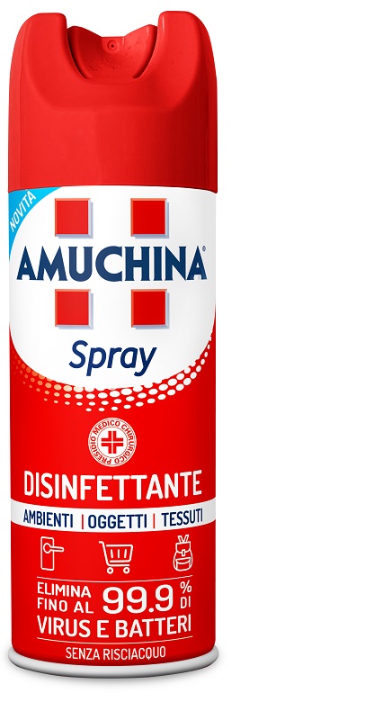AMUCHINA SPRAY AMBIENTI OGGETTI TESSUTI 400 ML - Farmacianuova.eu