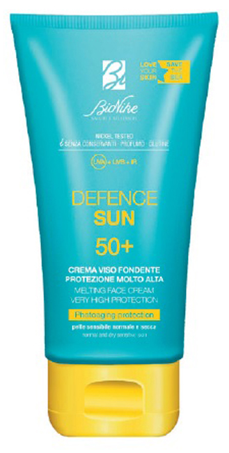 DEFENCE SUN CREMA VISO FONDENTE 50+ 50 ML - Farmacianuova.eu