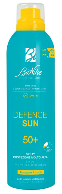 DEFENCE SUN SPRAY TRANSPARENT TOUCH 50+ 200 ML - Farmacianuova.eu