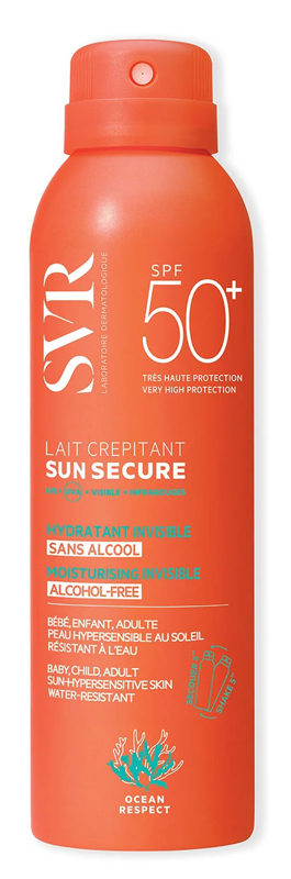 SUN SECURE LAIT CREPITANT SPF50+ 200 ML - Farmacianuova.eu