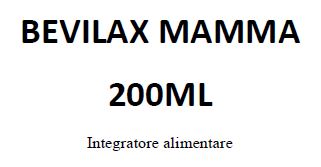 BEVILAX MAMMA 200 ML - Farmacianuova.eu