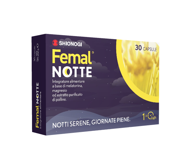 FEMAL NOTTE 30 CAPSULE - Farmacianuova.eu