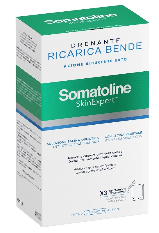 SOMATOLINE SKIN EXPERT BENDE SNELLENTI DRENANTI STARTER KIT - Farmacianuova.eu