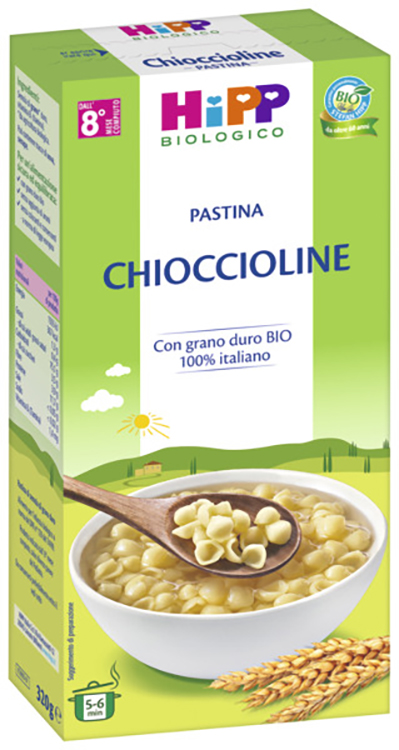 HIPP BIO PASTINA CHIOCCIOLINE 320 G - Farmacianuova.eu