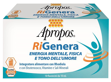 APROPOS RIGENERA ENERGIA FISICA E MENTALE 10 FLACONCINI 10 ML - Farmacianuova.eu