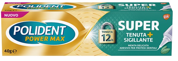 POLIDENT SUPER TENUTA + SIGILLANTE MENTA DELICATA ADESIVO PROTESI DENTALE 40 G - Farmacianuova.eu