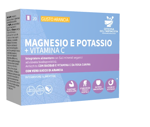 ODF MAGNESIO POTASSIO VITAMINA C ARANCIA 20 BUSTINE - Farmacianuova.eu