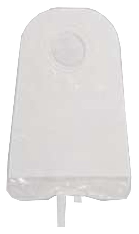 SACCA UROSTOMIA NATURA CON CHIUSURA FOLD-UP TAP TRASPARENTE 38MM - Farmacianuova.eu