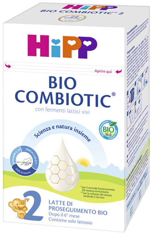 HIPP 2 BIO COMBIOTIC 600 G - Farmacianuova.eu