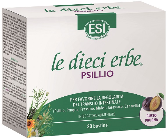 ESI LE DIECI ERBE PSILLIO 20 BUSTINE 5,6 G - Farmacianuova.eu