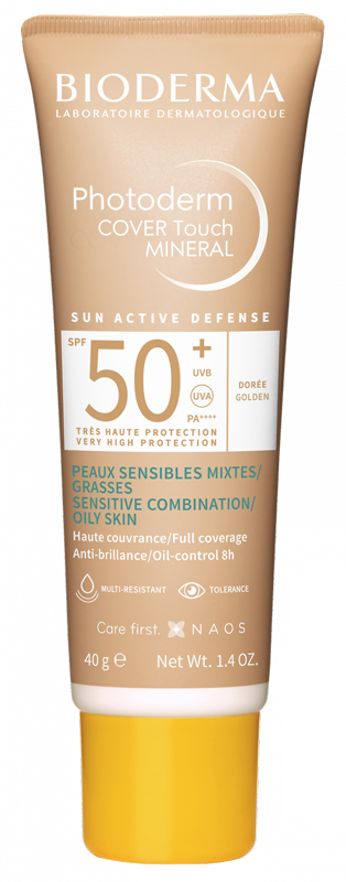 PHOTODERM COVER TOUCH MINERAL DORE' SPF50+ 40 ML - Farmacianuova.eu