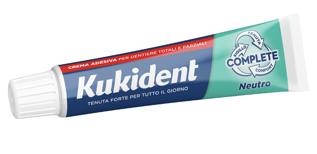 KUKIDENT NEUTRO CREMA ADESIVA DENTIERE 65 G - Farmacianuova.eu