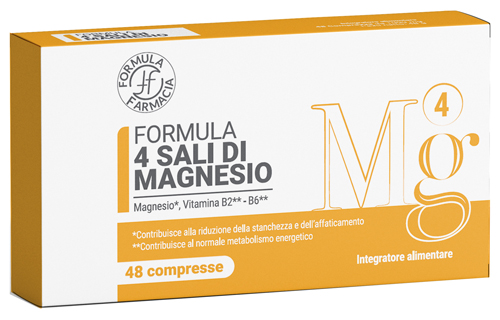 FORMULA 4 SALI DI MAGNESIO 48 COMPRESSE - Farmacianuova.eu