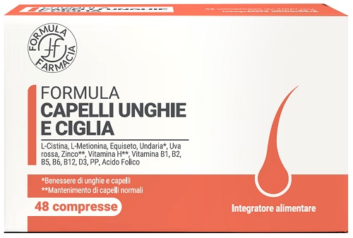 FORMULA CAPELLI UNGHIE E CIGLIA 48 COMPRESSE - Farmacianuova.eu