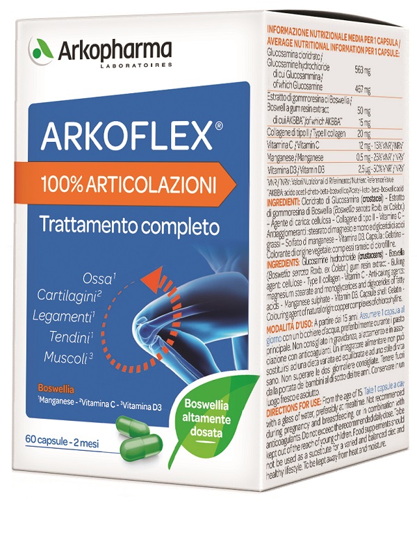 ARKOFLEX 100% ARTICOLAZIONI 60 CAPSULE - Farmacianuova.eu
