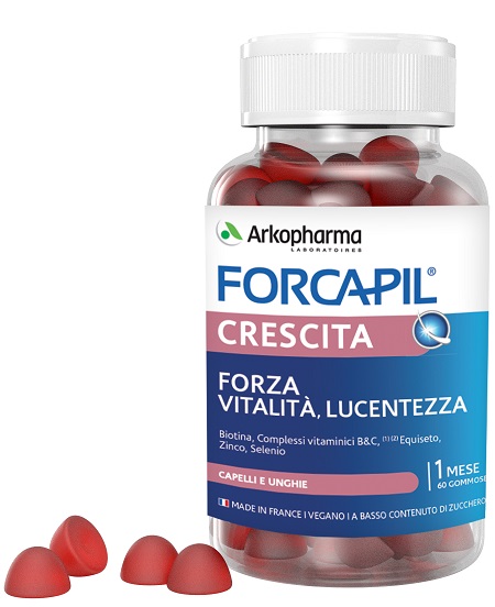 FORCAPIL CRESCITA 60 GOMMOSI - Farmacianuova.eu