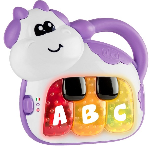 CHICCO GIOCO BS COW PIANO ITALIAN/ENGLISH - Farmacianuova.eu