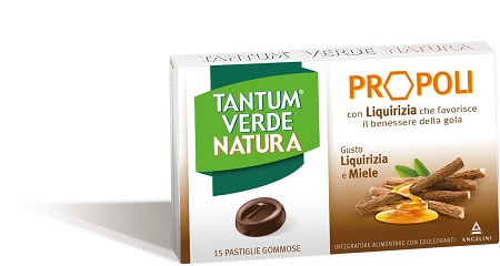 TANTUM VERDE NATURA 15 PASTIGLIE LIQUIRIZIA - Farmacianuova.eu
