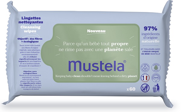 MUSTELA SALVIETTE DETERGENTI 60 PEZZI - Farmacianuova.eu