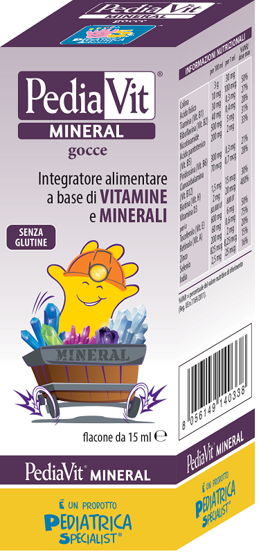 PEDIAVIT MINERAL GOCCE 15 ML - Farmacianuova.eu