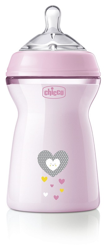CHICCO BIBERON NAT FEEL PP 6M+ 330 ML BIMBA - Farmacianuova.eu