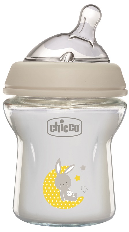CHICCO BIBERON NAT FEEL VETRO 0M+ 150 ML - Farmacianuova.eu