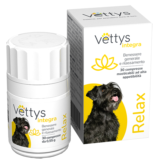 VETTYS INTEGRA RELAX CANE 30 COMPRESSE MASTICABILI - Farmacianuova.eu
