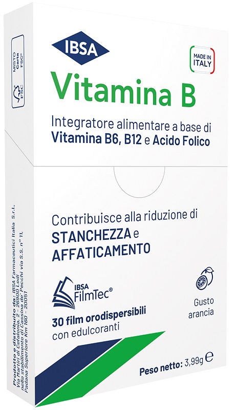 VITAMINA B IBSA 30 FILM ORALI - Farmacianuova.eu