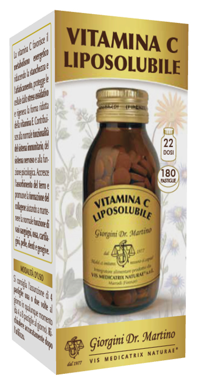 VITAMINA C LIPOSOLUBILE 180 PASTIGLIE - Farmacianuova.eu