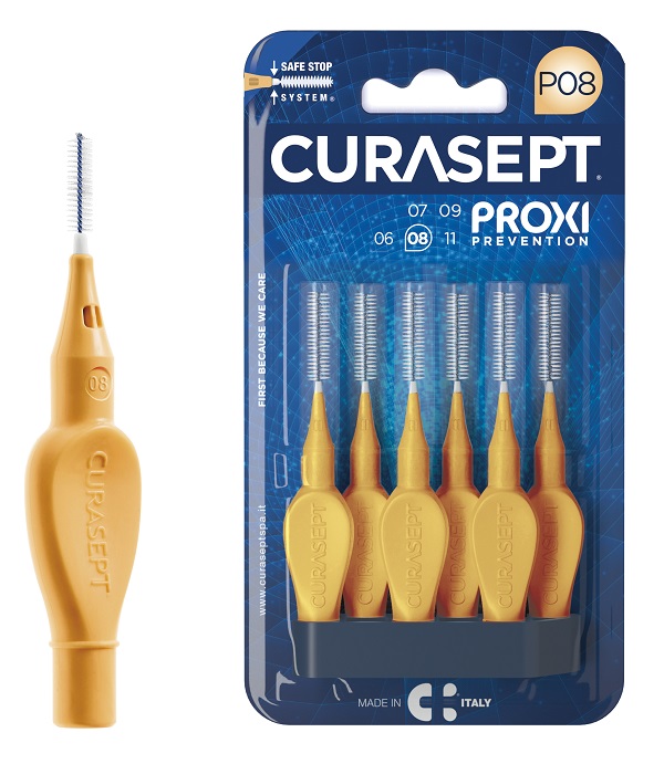 CURASEPT PROXI P08 ARANCIO CHIARO 6 PEZZI - Farmacianuova.eu